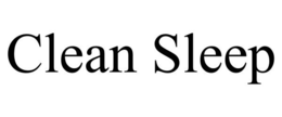 CLEAN SLEEP trademark