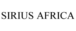SIRIUS AFRICA trademark