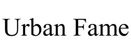 URBAN FAME trademark