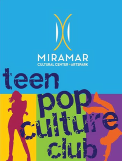 MIRAMAR CULTURAL CENTER ARTSPARK TEEN POP CULTURE CLUB trademark