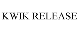 KWIK RELEASE trademark
