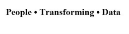 PEOPLE ·TRANSFORMING ·DATA trademark