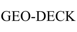 GEO-DECK trademark