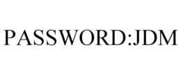 PASSWORD:JDM trademark