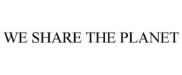 WE SHARE THE PLANET trademark