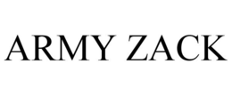 ARMY ZACK trademark