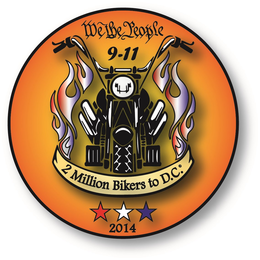 WE THE PEOPLE 9 -11 2 MILLION BIKERS TO D.C. 2014 trademark