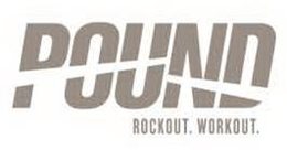 POUND ROCKOUT. WORKOUT. trademark