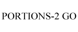 PORTIONS-2 GO trademark