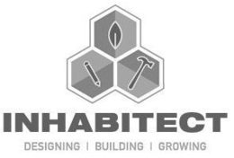 INHABITECT DESIGNING BUILDING GROWING trademark