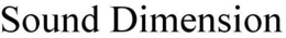 SOUND DIMENSION trademark
