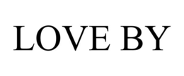 LOVE BY trademark