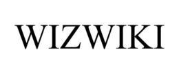 WIZWIKI trademark