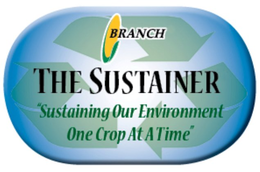 BRANCH THE SUSTAINER "SUSTAINING OUR ENVIRONMENT ONE CROP AT A TIME" trademark