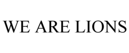 WE ARE LIONS trademark