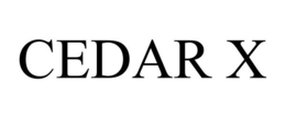 CEDAR X trademark