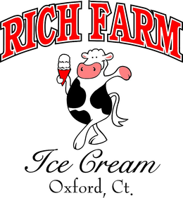 RICH FARM ICE CREAM OXFORD, CT. trademark