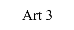 ART 3 trademark