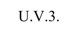 U.V.3. trademark