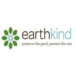 EARTHKIND PRESERVE THE GOOD, PREVENT THE REST trademark