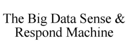 THE BIG DATA SENSE & RESPOND MACHINE trademark
