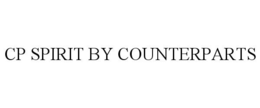 CP SPIRIT BY COUNTERPARTS trademark