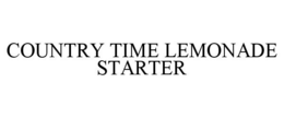 COUNTRY TIME LEMONADE STARTER trademark