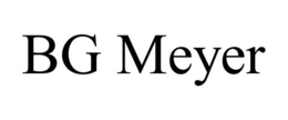 BG MEYER trademark