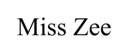 MISS ZEE trademark