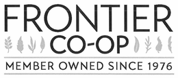 FRONTIER CO-OP MEMBER OWNED SINCE 1976 trademark