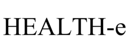 HEALTH-E trademark