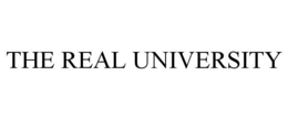 THE REAL UNIVERSITY trademark