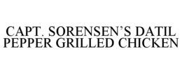 CAPT. SORENSEN'S DATIL PEPPER GRILLED CHICKEN trademark