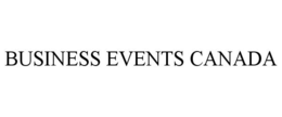 BUSINESS EVENTS CANADA trademark