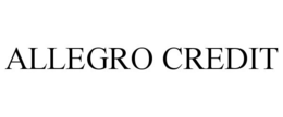 ALLEGRO CREDIT trademark