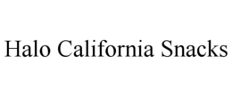 HALO CALIFORNIA SNACKS trademark