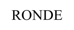 RONDE trademark