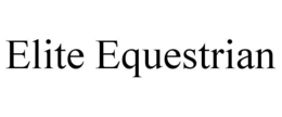 ELITE EQUESTRIAN trademark