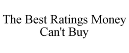 THE BEST RATINGS MONEY CAN'T BUY trademark