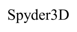 SPYDER3D trademark