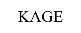 KAGE trademark