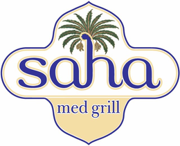 SAHA MED GRILL trademark