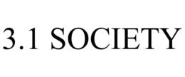 3.1 SOCIETY trademark