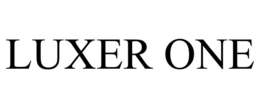 LUXER ONE trademark