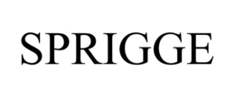 SPRIGGE trademark