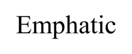EMPHATIC trademark