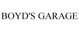 BOYD'S GARAGE trademark