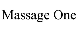 MASSAGE ONE trademark