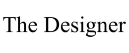 THE DESIGNER trademark