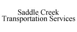 SADDLE CREEK TRANSPORTATION SERVICES trademark